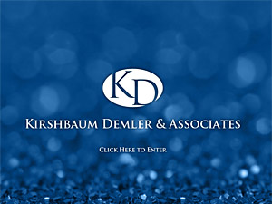 Custom website design for Kirshbaum Demler & Assoc.